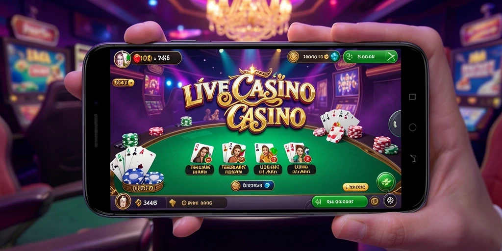 Screenshot 3446 memperlihatkan permainan langsung yang mendebarkan dalam Live Casino.