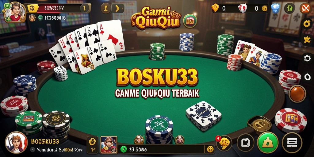 Tampilan gameplay seru dan kompetitif di BOSKU33.