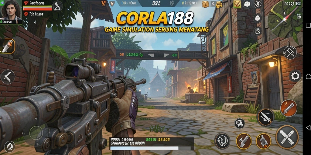 Tampilan gameplay menarik dari CORLA188 dengan berbagai fitur Simulation.
