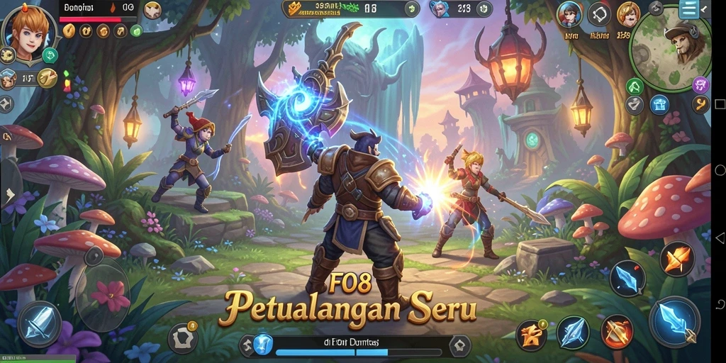 Tampilan gameplay FO8 yang penuh aksi dan eksplorasi.