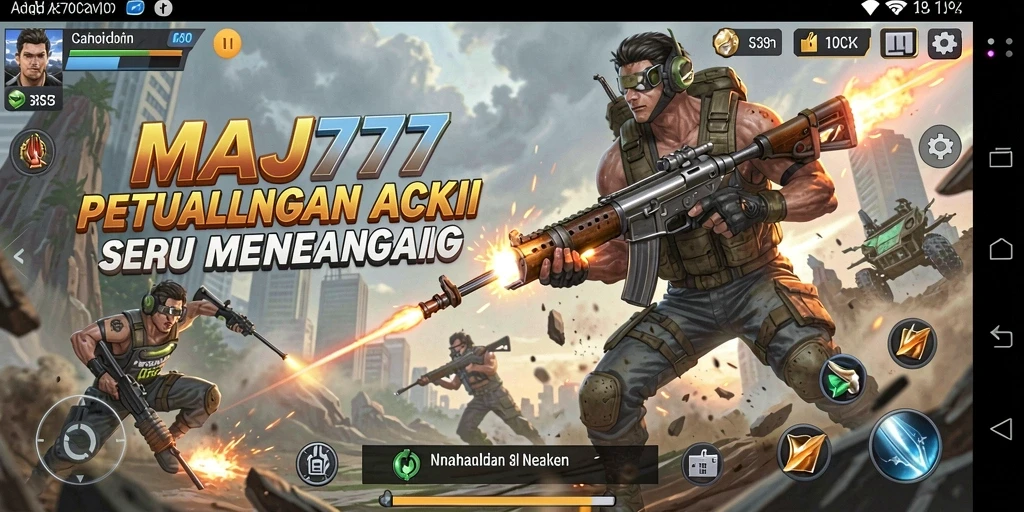 Tampilan gameplay menarik dari MAJ777 dalam aksi menegangkan.