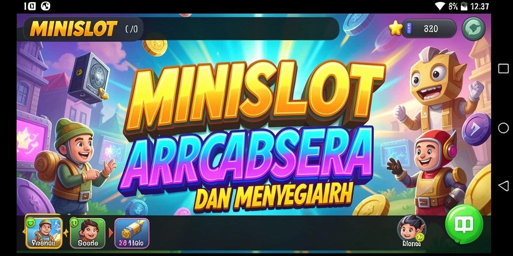 Tampilan gameplay seru dan menarik dari MINISLOT.