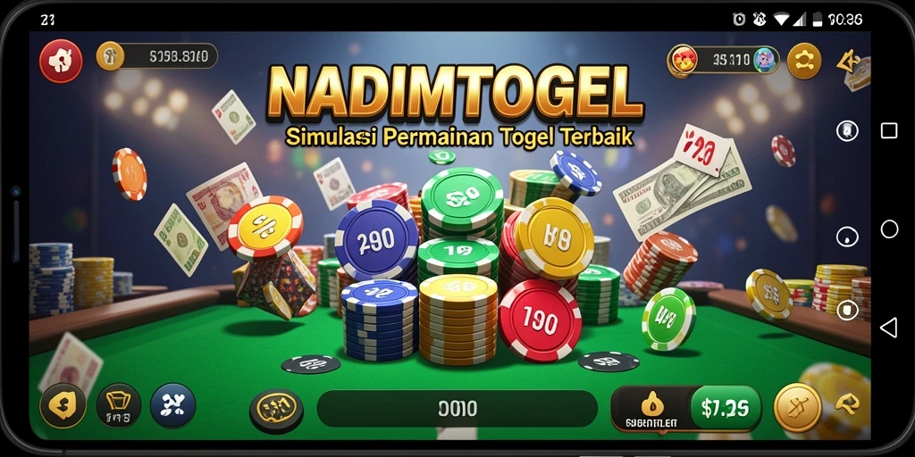 Menampilkan gameplay NADIMTOGEL yang seru dan menarik.