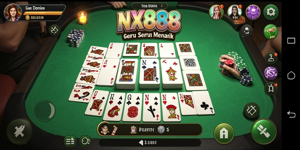 Tampilan gameplay seru di NX888 dengan interaksi antar pemain.