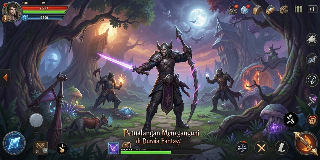 Tampilan screenshot gameplay REZIXO yang menakjubkan dengan karakter dalam aksi.